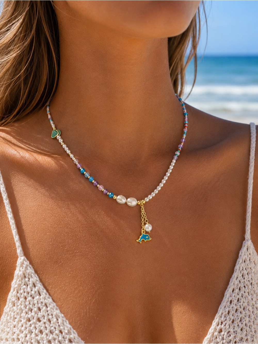 Nerina Gemstone Necklace #EN27
